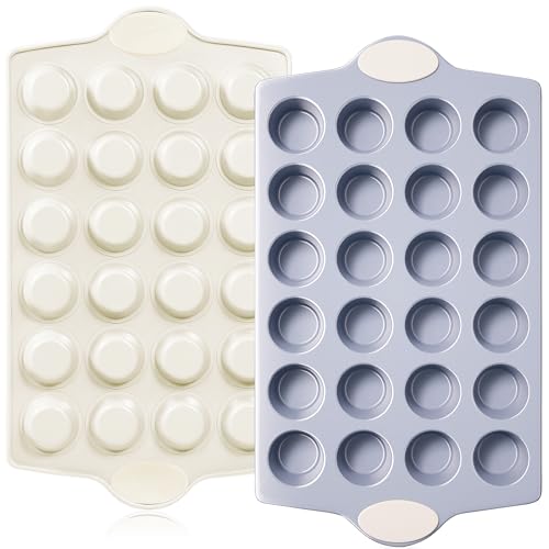 Ceramic Mini Muffin Pan (2 Count)