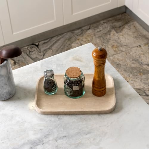 Romano Travertine Tray