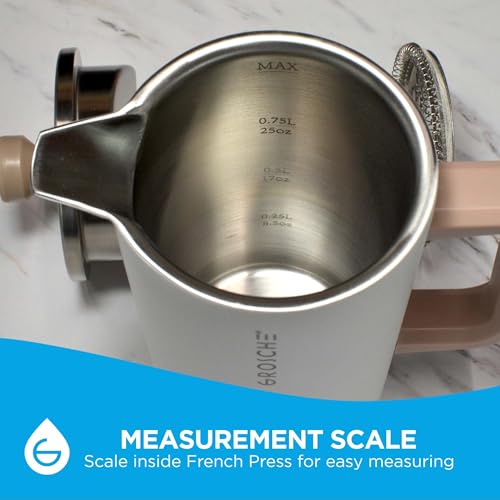 Dublin Double Wall Stainless French Press