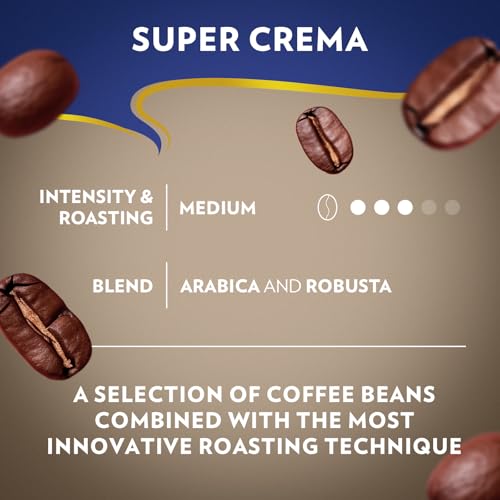 Super Crema Aluminum Capsules Compatible with Nespresso* Original Machines (60 Count)