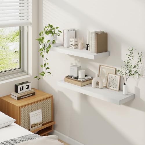 9.3Inch Deep Floating Shelves for Wall (2 Count)