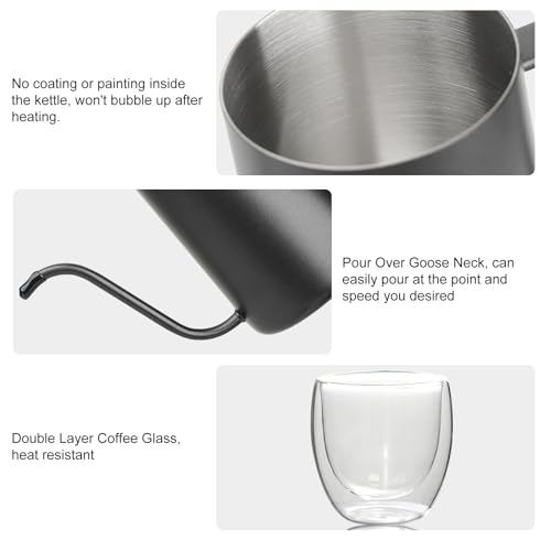 Pour Over Coffee Maker Set
