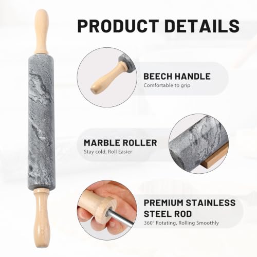 Marble Rolling Pin