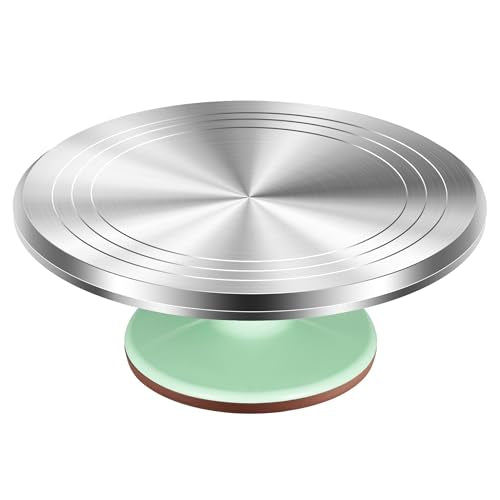 Aluminum Cake Stand Turntable for Party