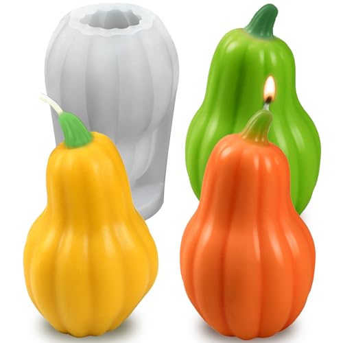 Pumpkin Candle Mold