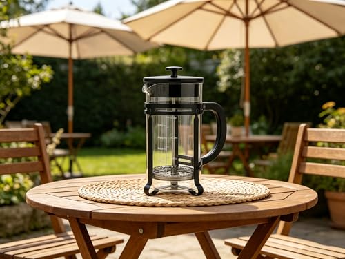 21 oz Black French Press Coffee Maker