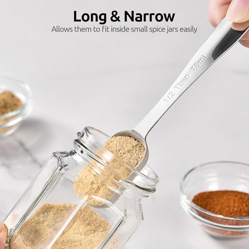 Narrow Square Measuring Spoons