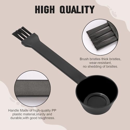 Coffee Spoon With Espresso Grinder Brush 2 in 1 Brush for Cuisinart DBM