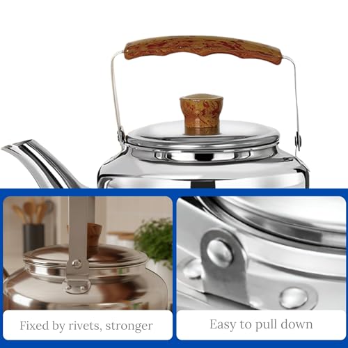 Chandler Tea Kettle for Stove Top 1.56L