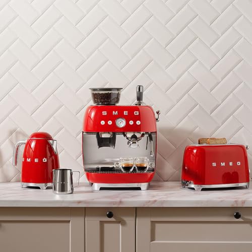 50's Retro Style Electric Water Kettle with Automatic Shutoff