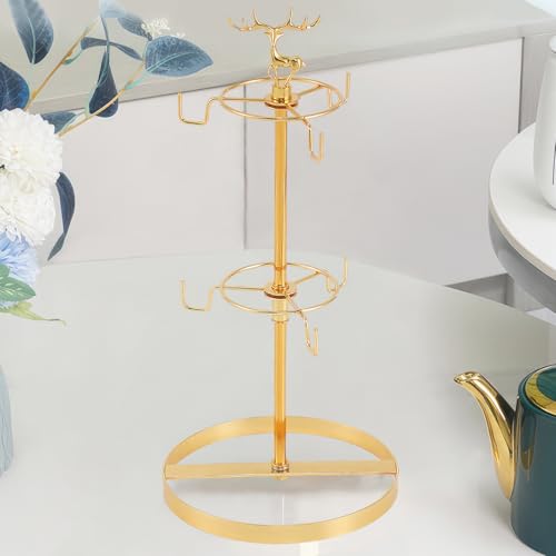 Christmas Elk Coffee Mug Tree Holder for Counter