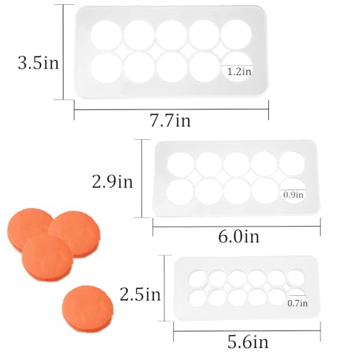 12 Pcs Square Fondant Cutter Puzzle Fondant Cutters (12 Count)