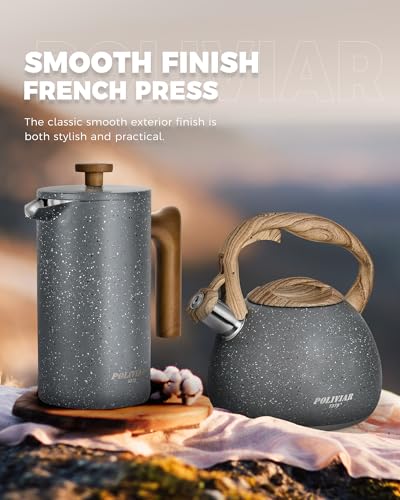 POLIVIAR French Press Coffee Maker