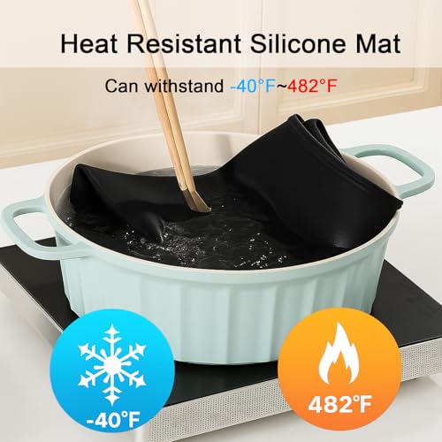 Silicone Mat 35.4"x23.6" Silicone Mats for Kitchen Counter Heat Resistant Mats for Countertop