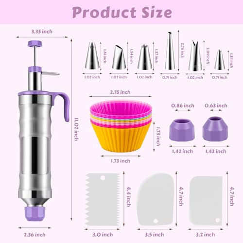 Dessert Decorating Syringe Set