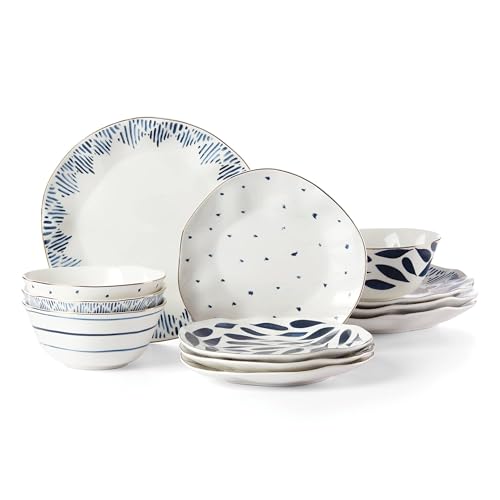 Blue Bay 12 Piece Dinnerware Set (12 Count)