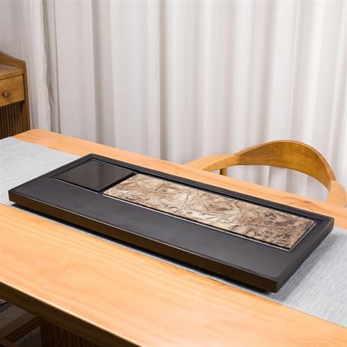 Tea Set Tea Tray Ebony Stone Whole Natural Stone Tea Sea Home Living Room Office Tea Set Tea Table Chinese Tea Set