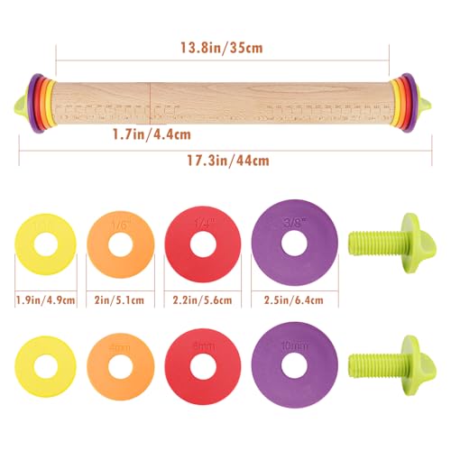 17Inch Wooden Rolling Pin