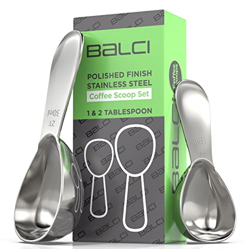 Stainless Steel Coffee Scoop Set