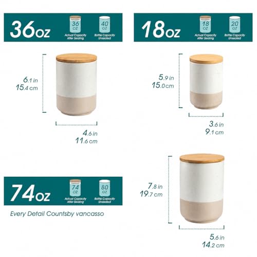 Sabine Kitchen Canister Set of 3