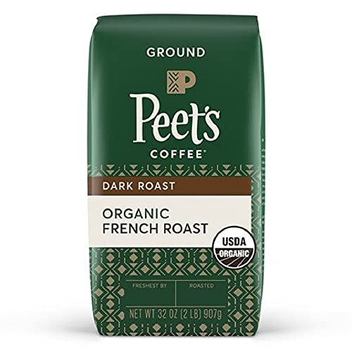 PEET'S Organic Ground French Roast (32 Ounce)