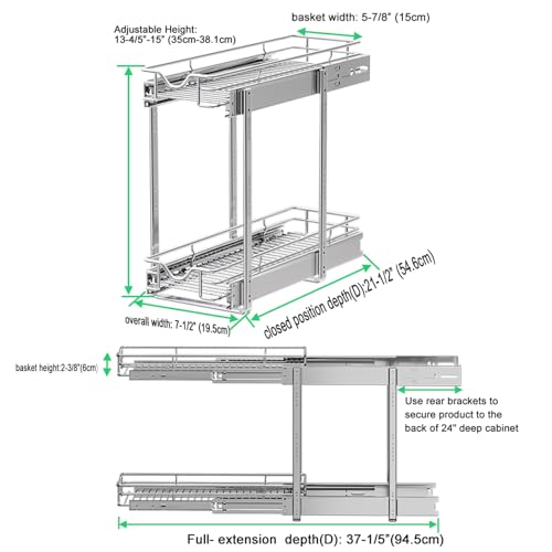 Pull Out Cabinet Organizer