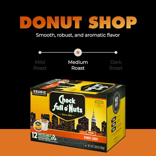 K-Cup Pods - Donut Shop, 12 K-Cup Pods (12 Count)