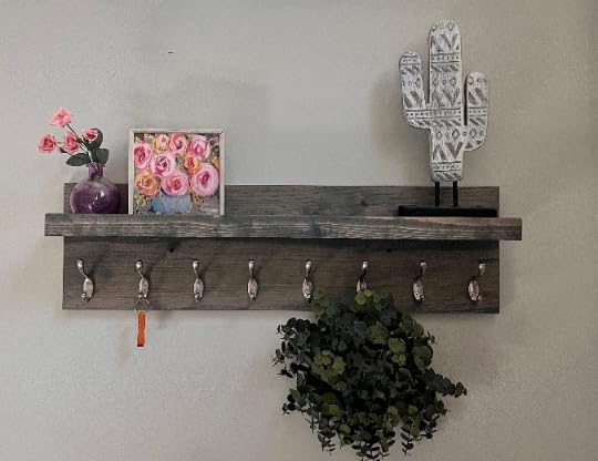 Coat Rack with Shelf