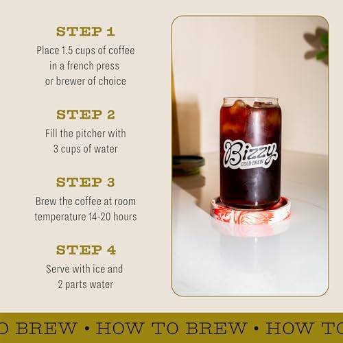 Organic Cold Brew Coffee (16 Ounce)