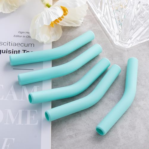 6Pcs Metal Straw Silicone Tips 5