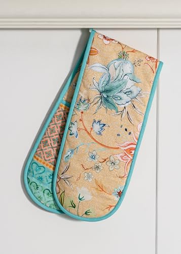 Double Oven Mitts 100% Cotton Double Oven Glove
