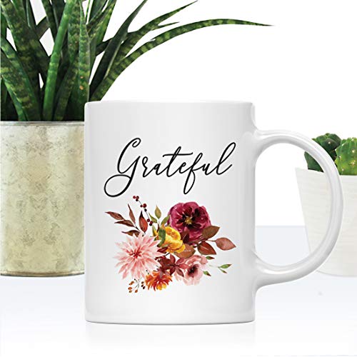 Fall Burgundy Marsala 11oz. Ceramic Coffee Tea Mug