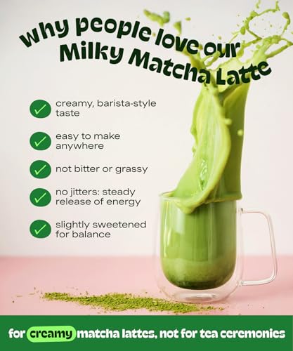 Coconut Matcha Latte Powder Sticks (4.94 Ounce)