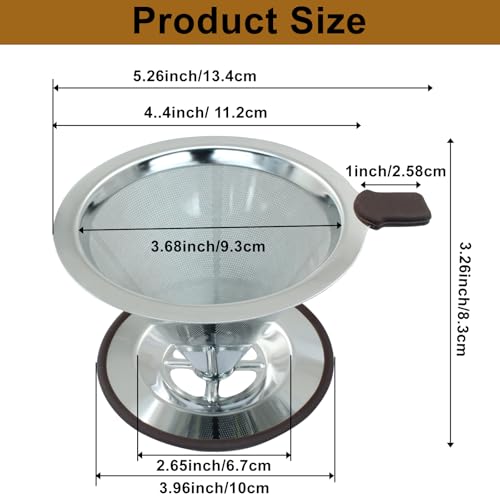 Pour Over Coffee Dripper