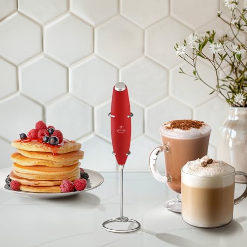Powerful Milk Frother Wand With Duracell Batteries
