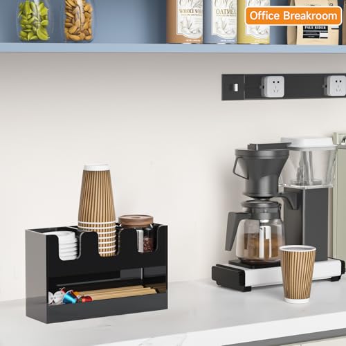 4 Compartment Cup Holder for Countertop