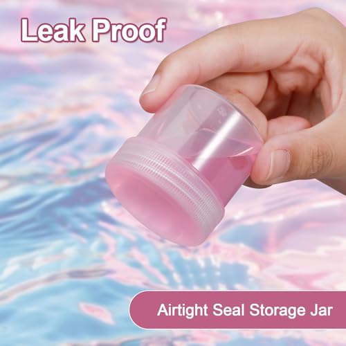TSA Approved Wide Mouth Travel Size Containers (4 Count)