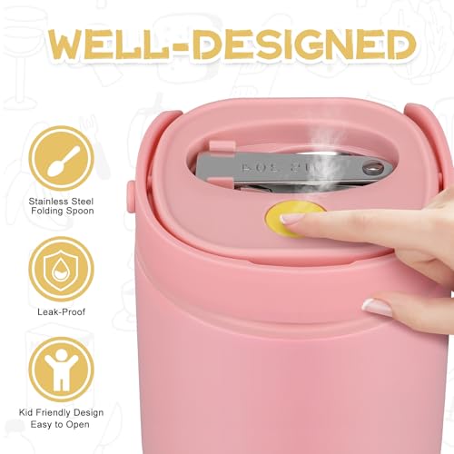 20oz Soup Thermo for Hot Food with a Snack Box Container