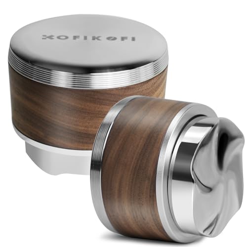 53.3mm Espresso Distribution Tool Walnut Coffee Distributor Fits Breville