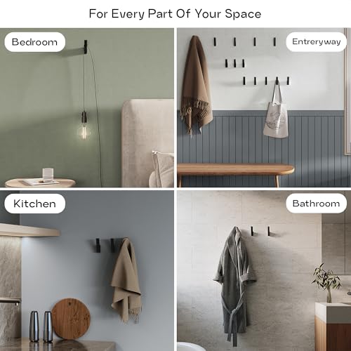 Wood Wall Hooks (4 Count)
