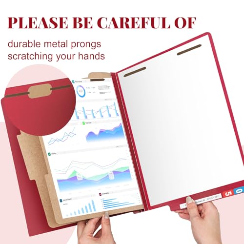24 Pack Classification Folders