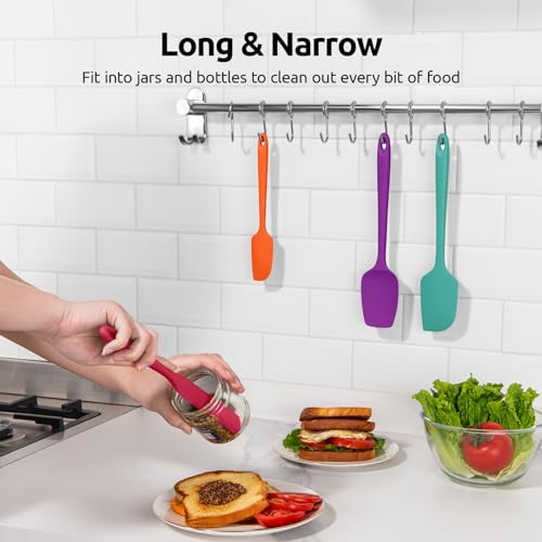 Silicone Spatula Set 600°F High Heat Resistant
