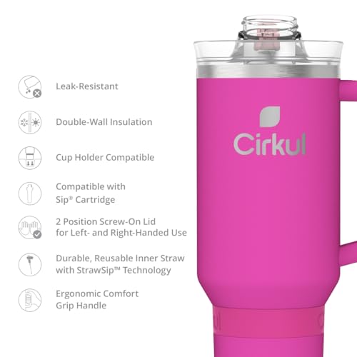 40oz. Brink Stainless Steel Tumbler with Handle