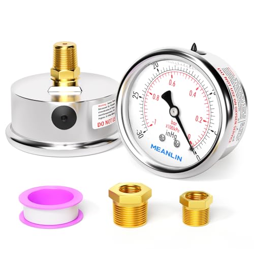 30inHG~0Psi Stainless Steel 1