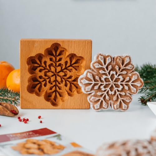 Wooden Springerle Cookie Molds for Baking