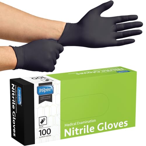 Black Nitrile Gloves (1000 Count)