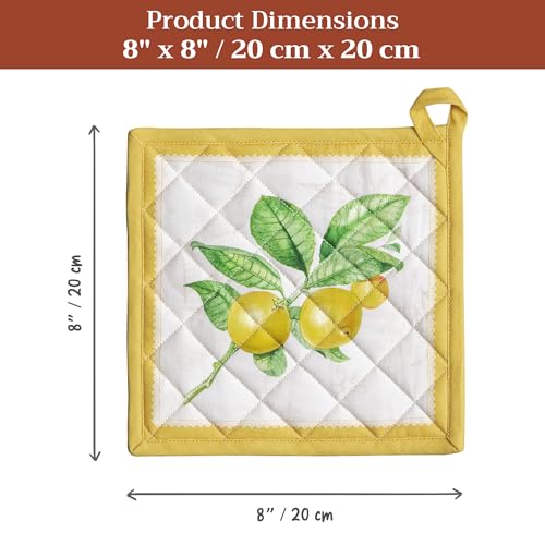 Pot Holders 100% Cotton Potholders (2 Count)