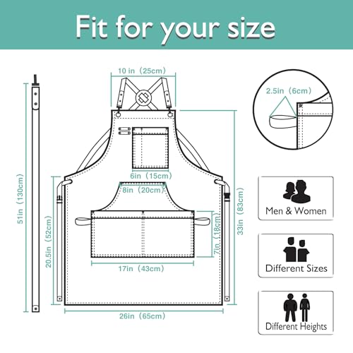 5 Pack Kitchen Aprons