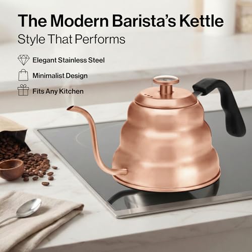 Gooseneck Kettle with Built