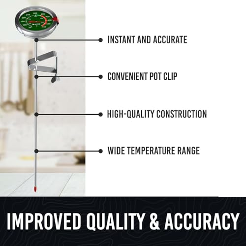 Candy Thermometer with Pot Clip